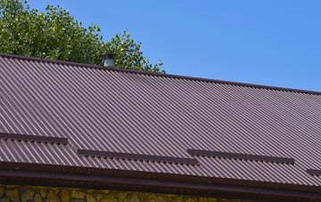 typical Cheriton Bishop corrugated roof uses